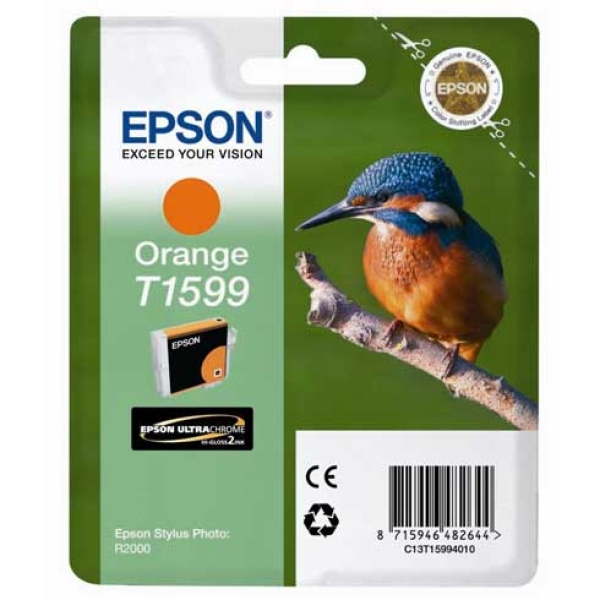 Náplň Epson C13T15994010 oranžová blistr