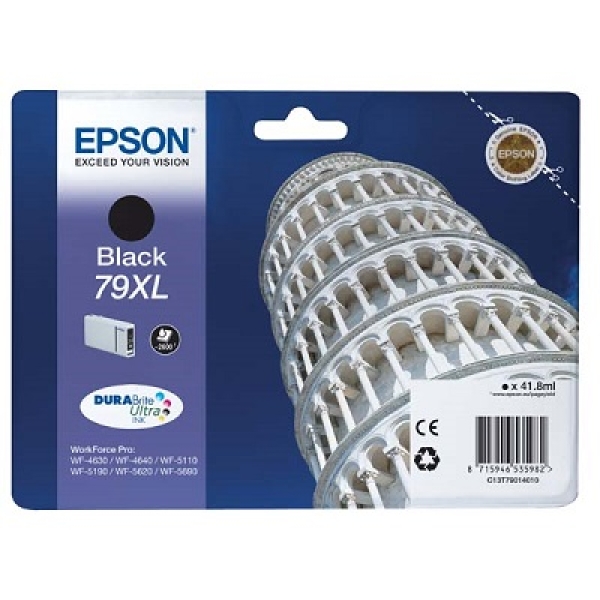Náplň Epson 79XL, C13T79014010 černá