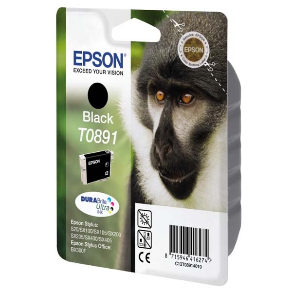 Náplň Epson C13T08914011 černá blistr