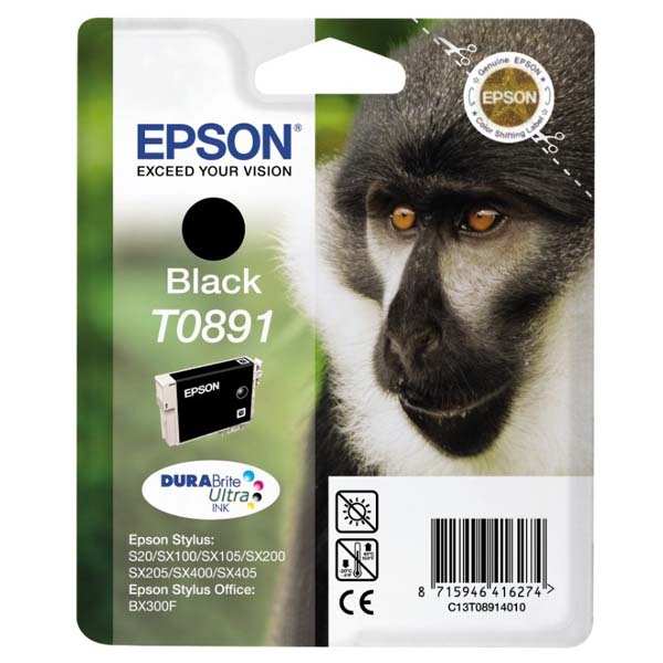 Náplň Epson C13T08914011 černá blistr