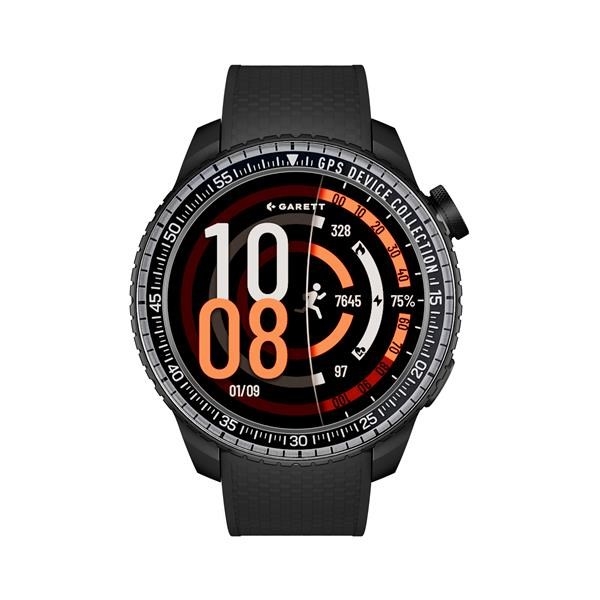 Garett Smartwatch COMPASS Black, GPS