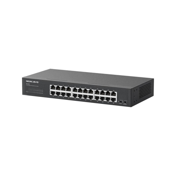MERCUSYS switch MS124GS (24xGbE, fanless)