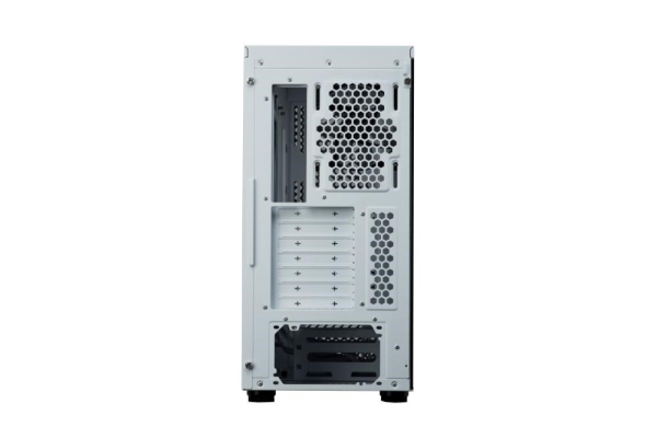 Cooler Master case Elite 502 White Lite, Průhledná bočnice, ATX, 1x 120mm Fan, bílá