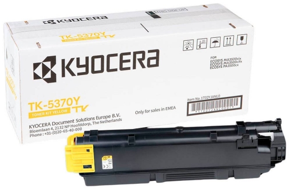 Toner KYOCERA TK-5370Y, 1T02YJANL0 žlutý (5 000 stran)