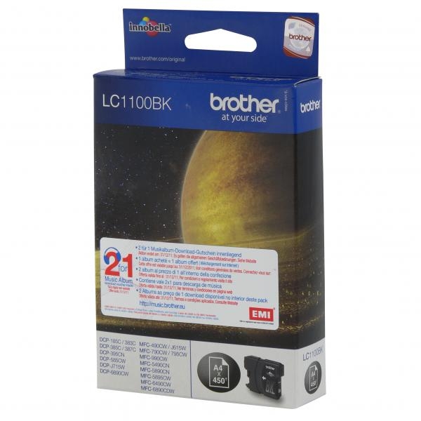 Náplň Brother LC-1100BK černá