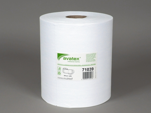 AVATEX 710 NW, 39x30,5 cm, 500 útržků, role, bílá