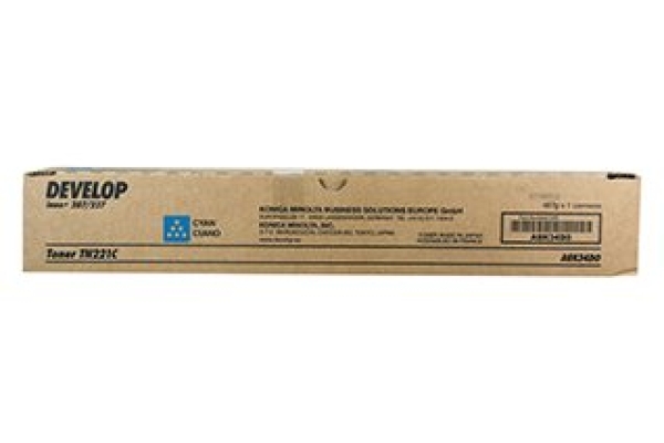 Toner Develop TN221C A8K34D0 azurový