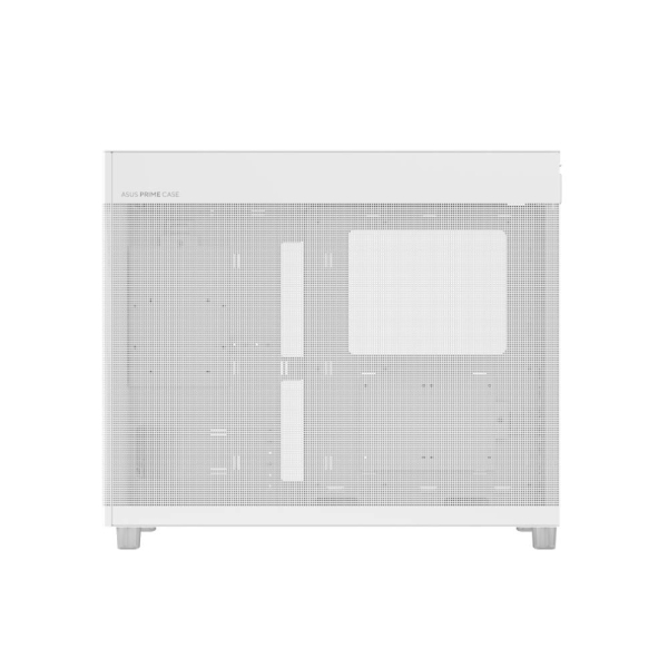 ASUS case PRIME AP303 TG WHITE, ATX, průhledná bočnice,1x120mm, bílá