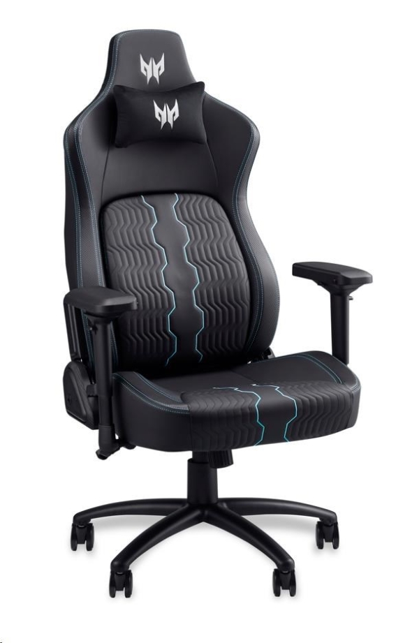 ACER herní křeslo Predator Rift Pro,4D područky,zádová opěrka,otočná konstrukce,Black