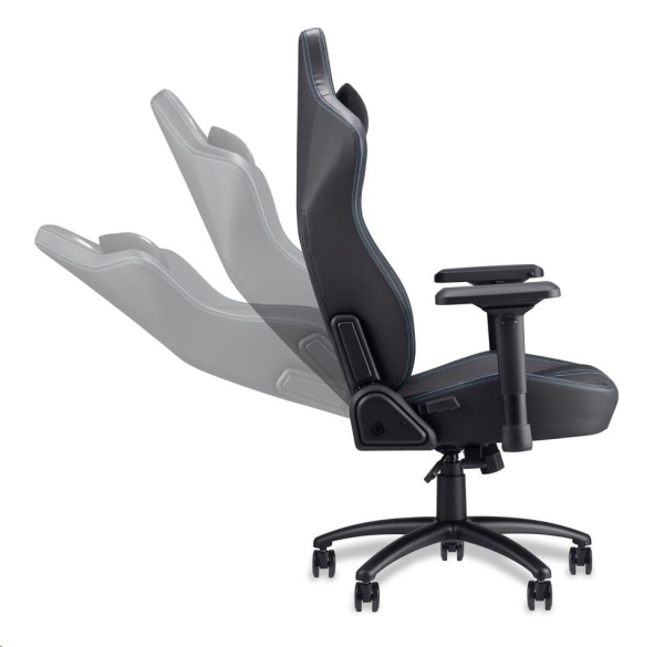 ACER herní křeslo Predator Rift Pro,4D područky,zádová opěrka,otočná konstrukce,Black