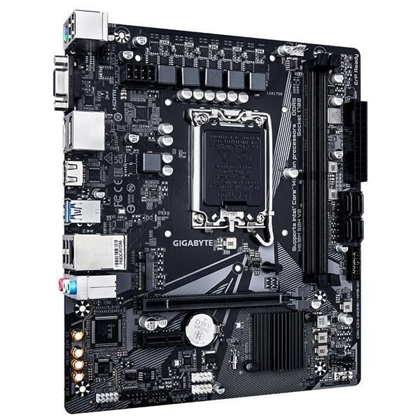 GIGABYTE MB Sc LGA1700 H610M S2H V2, Intel H610, 2xDDR5, 2xDP, 1xHDMI, 1xVGA, mATX