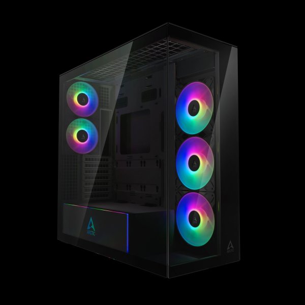 ARCTIC case Xtender Tower, mirror window, black