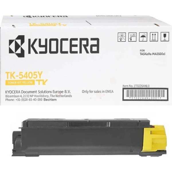 Toner KYOCERA TK-5405Y, 1T02Z6ANL0 žlutá (10 000 stran)