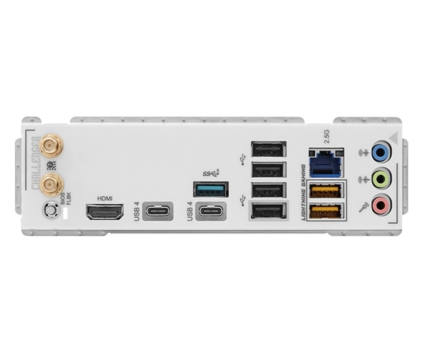 ASRock MB Sc AM5 X870 Challenger WiFi WHITE, AMD X870, 4xDDR5, 1xHDMI, 2xUSB4, WiFi