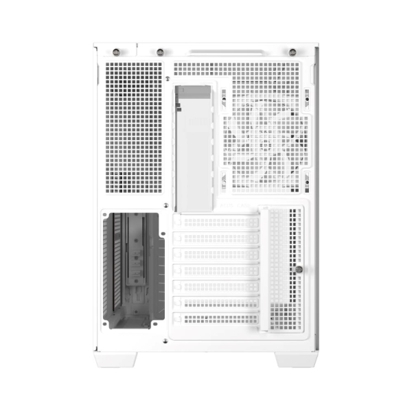 ASUS A32 PLUS WHITE ARGB TG skrinka ATX biela 4x ARGB fan