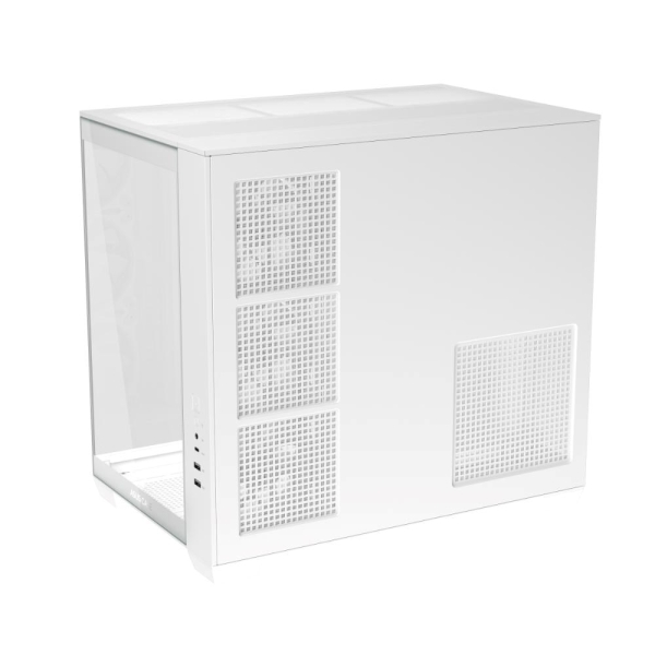 ASUS A32 PLUS WHITE ARGB TG skrinka ATX biela 4x ARGB fan