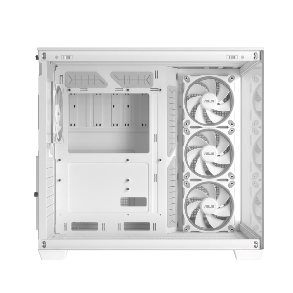 ASUS A32 PLUS WHITE ARGB TG skrinka ATX biela 4x ARGB fan