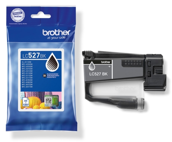 Brother LC527BK - Cerná - originální - polštárový balícek - inkoustová cartridge - pro Brother MFC-J4350DW, MFC-J4550DW