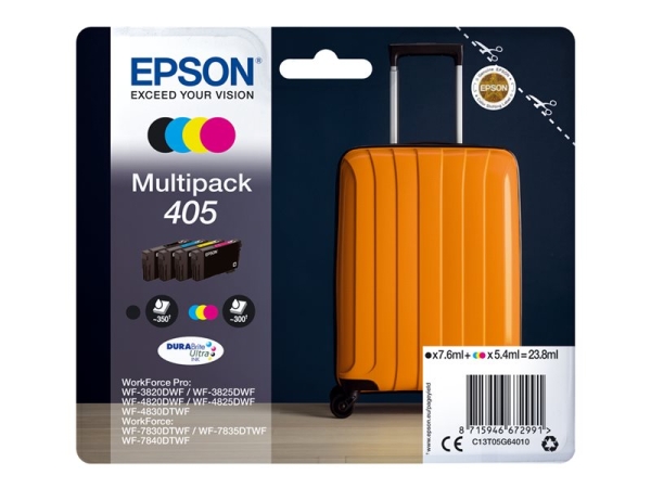 Náplň Epson 405, C13T05G64010 CMYK multipack