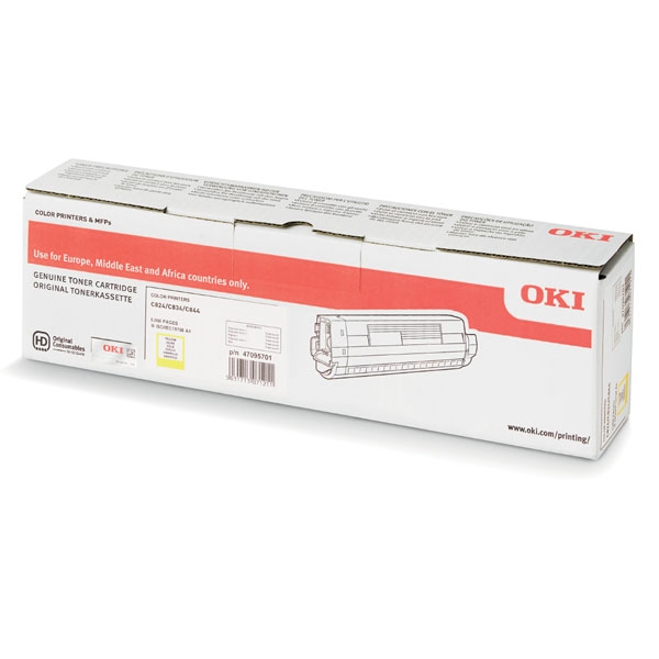 Toner OKI 47095701 žlutý