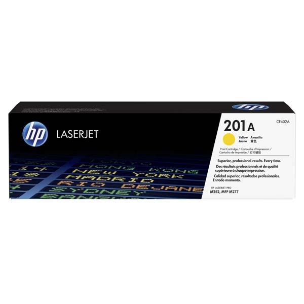 HP 201A (CF402A), žlutý originální toner do tiskárny HP