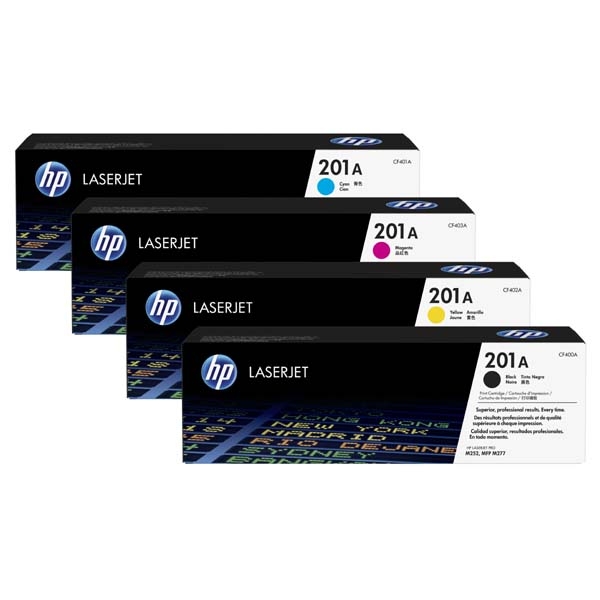 HP 201A (CF402A), žlutý originální toner do tiskárny HP