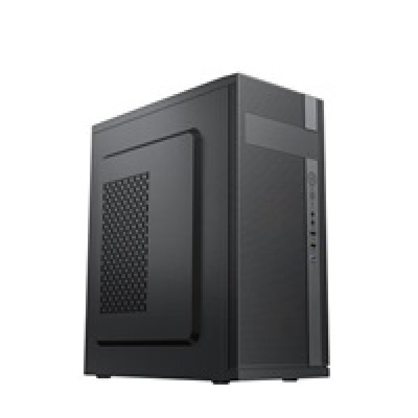 VeinX case ID02A Mid Tower, bez zdroje, 1x USB3.0, 1x USB2.0, černá