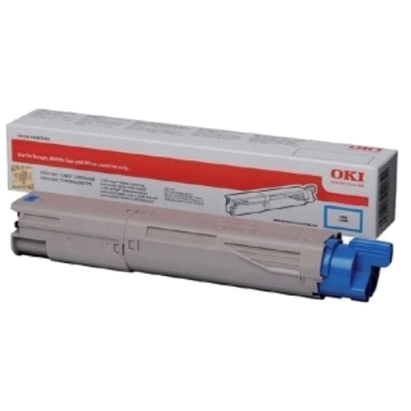 Toner OKI 45862839 azurový