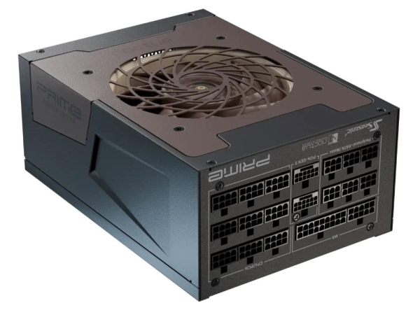 NOCTUA zdroj Seasonic 1600W PRIME TX-1600 NE, 120mm, 80+ TITANIUM, ATX 3.1