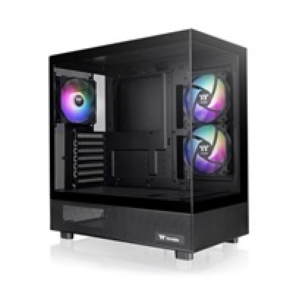 THERMAL TAKE Case View 270 Plus TG ARGB, ATX, Průhledná bočnice, 3x 120mm ARGB Fan, černá
