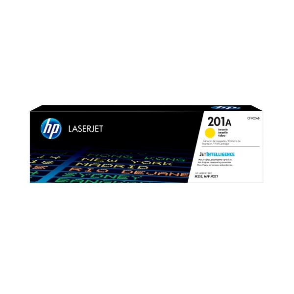 HP 201A (CF402A), žlutý originální toner do tiskárny HP