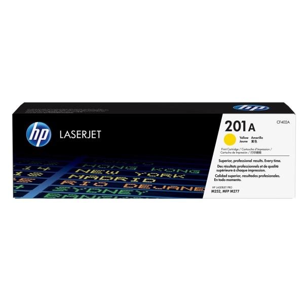 HP 201A (CF402A), žlutý originální toner do tiskárny HP