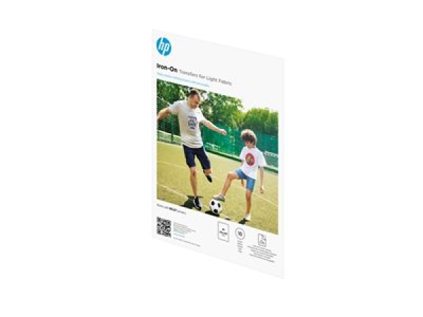 HP - Papír Light Fabric A4 (210 x 297 mm) 10 štítky nažehlovací fólie