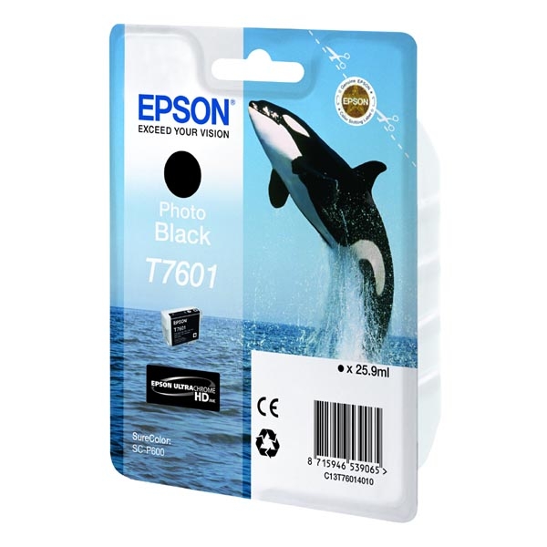 Náplň Epson C13T76014010 foto černá blistr