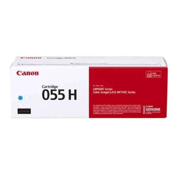Toner Canon CRG 055HC 3019C002 azurový