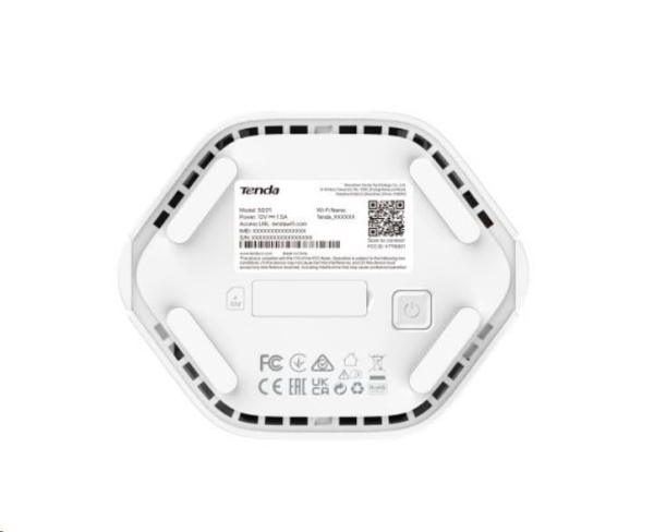 Tenda 5G01  5G/4G/3G Wireless AX1500 Router, WiFi 6, 1x GWAN/GLAN,1x GLAN, WiFi+, Mesh