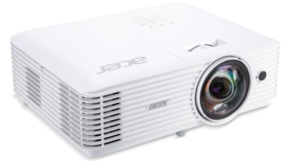 ACER Projektor S1287n,ShortThrow,1024x768,4000ANSI,VGA,HDMI,RJ45,REPRO,5000h,LAN,White
