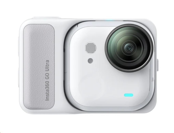 Insta360 GO Ultra miniaturní akční kamera, 4K Ultra HD, 60fps, magnetický systém uchycení, bílá