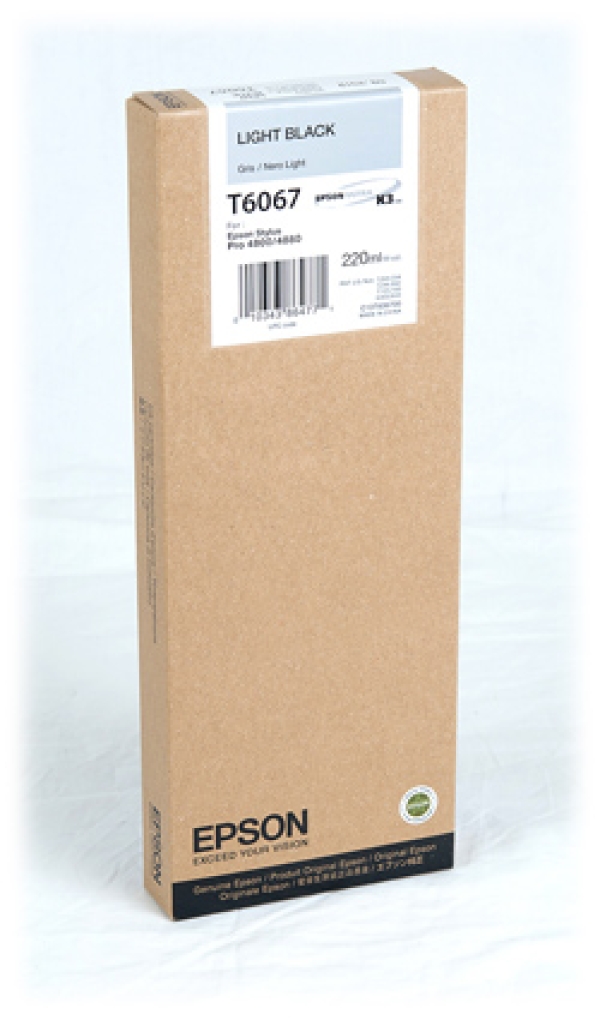 Náplň Epson C13T606700 světle černá