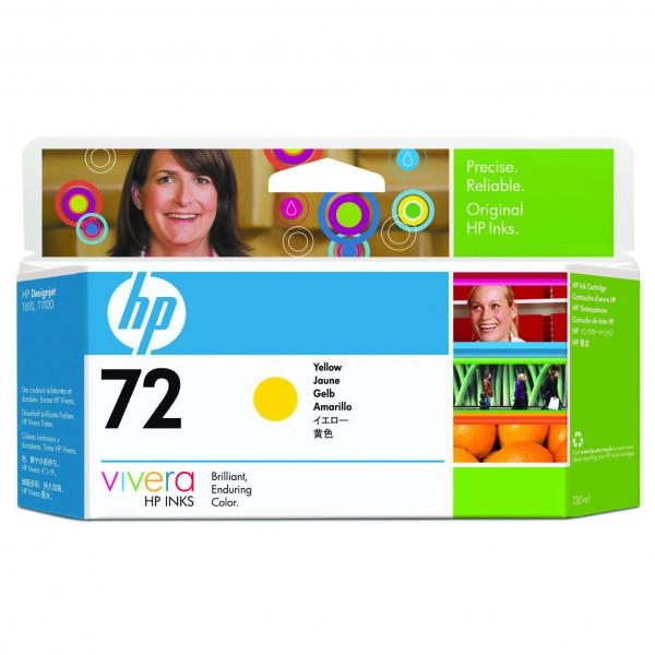Náplň HP č.72, C9373A žlutá