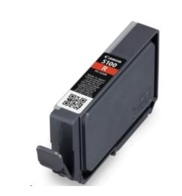 Canon PFI-5100 R - 14.4 ml - cervená - originální - závesný box - inkoustový zásobník - pro imagePROGRAF PRO-310