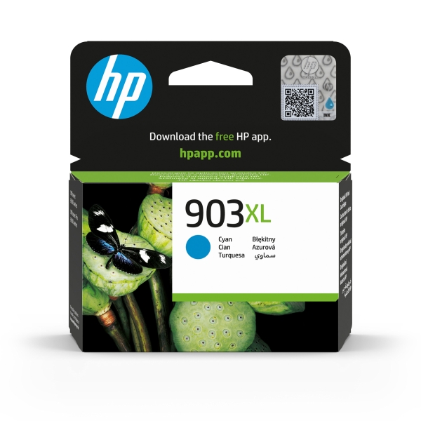 HP 903XL (T6M03AE), azurová originální náplň do tiskárny HP