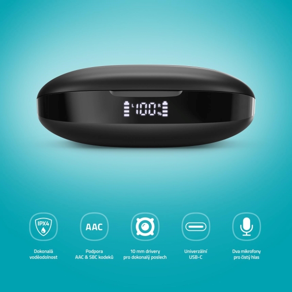 LAMAX AirCore1 - In-ear Bluetooth sluchátka