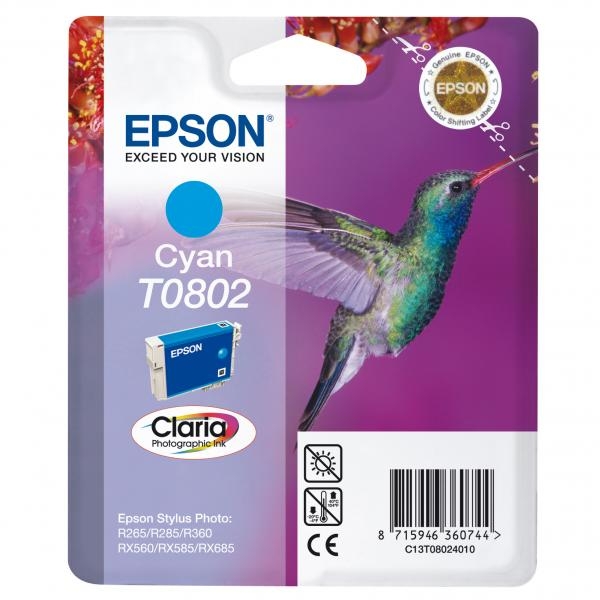 Náplň Epson C13T08024011 azurová