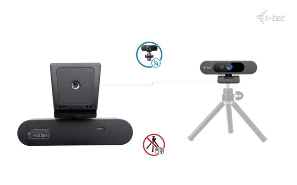 i-tec SOLOMON PRO 900 4K Webcam / otevrena
