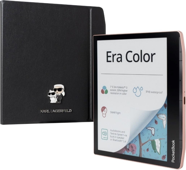 POCKETBOOK 700K3 ERA Color KL Sunset Copper 32GB, dotykový displej s integrovaným SMARTlight