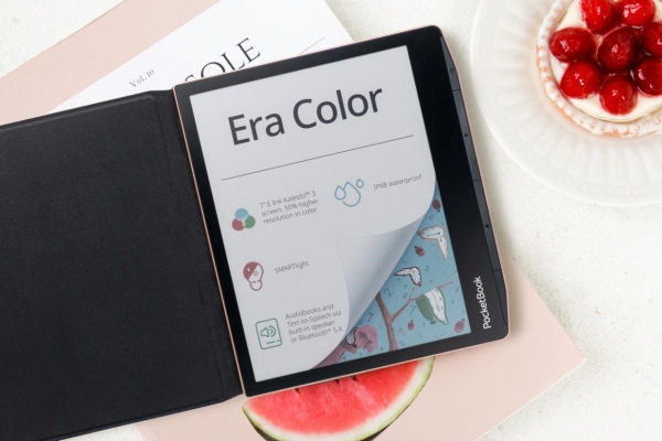 POCKETBOOK 700K3 ERA Color KL Sunset Copper 32GB, dotykový displej s integrovaným SMARTlight