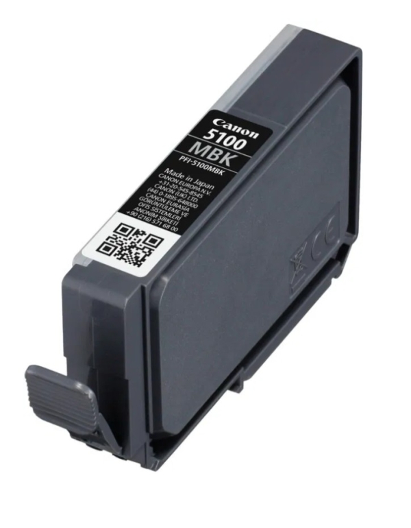 Canon PFI-5100 MBK - 14.4 ml - matná cern - originální - závesný box - inkoustový zásobník - pro imagePROGRAF PRO-310