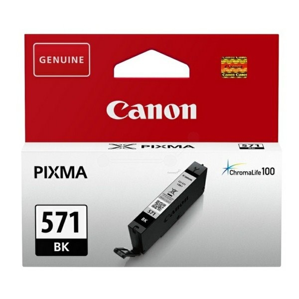 Canon CLI 571BK (0385C001), černá barva pro tiskárny Canon