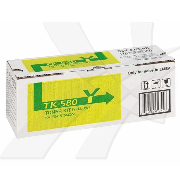 Toner Kyocera TK-580Y 1T02KTANL0 žlutý